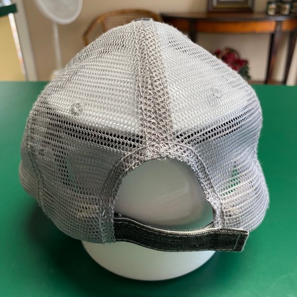 Charcoal Gray Mesh Ball Cap Hat "I Can't Adult Today" with Adjustable Sizing (Ve - Picture 4 of 6